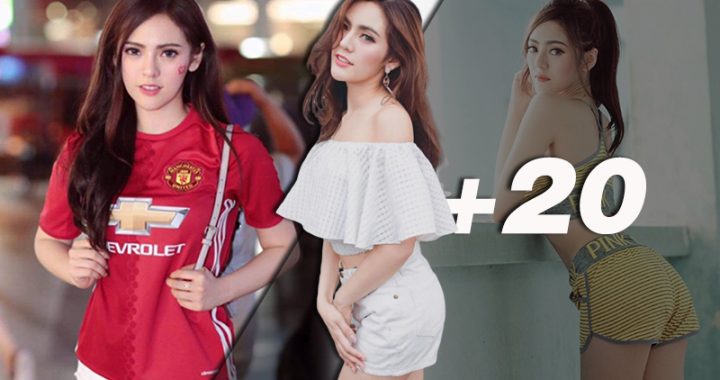 ส่องความแซ่บ น้องเฟี๊ยต แฟนบอลปีศาจแดงคนสวย ขวัญใจสาวก RED DEVIL